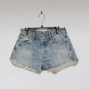 Levi's Raw Edge Denim Jeans Shorts